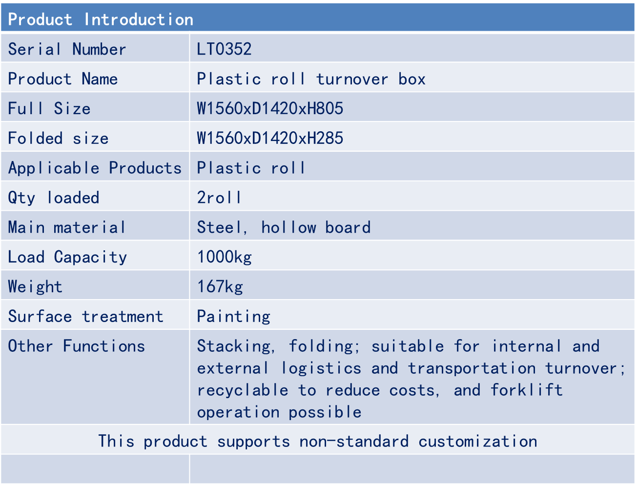 塑料卷周转箱-LT0352-2